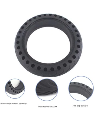 Instalacion 1 ruedas mazizas Hook  Xiaomi M365